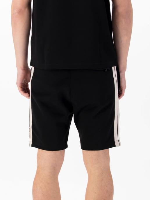 Luke 1977 Men's Kings Vintage Tape Sweat Shorts in Black - Image 4