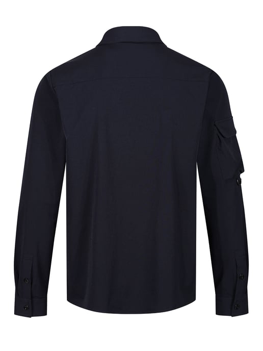 Luke 1977 Men's Hulun Technical Overshirt in Blue - Image 5