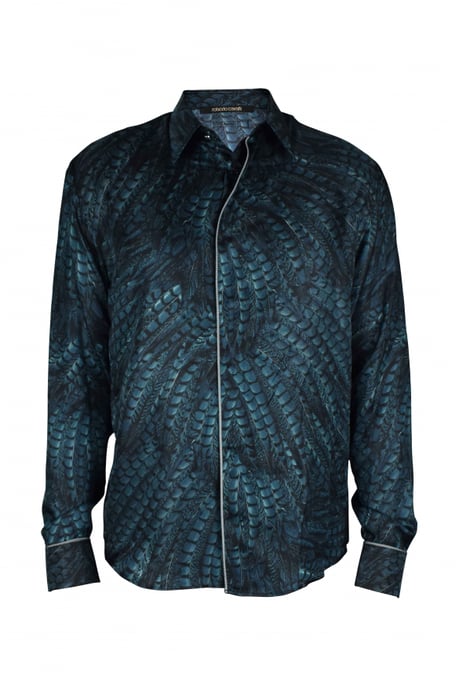 Roberto Cavalli Skjorta Grön - Image 1