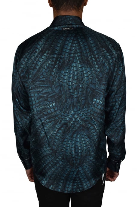Roberto Cavalli Skjorta Grön - Image 3