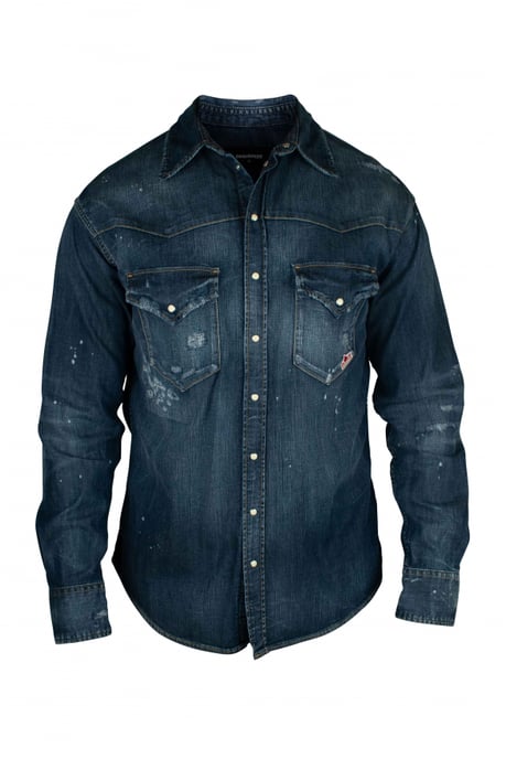 Dsquared2 Shirt Blue - Image 1