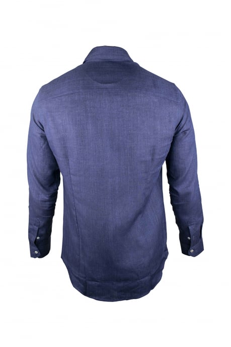 Moorer Overhemd Blauw - Image 2