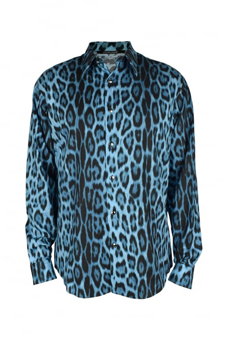Roberto Cavalli Skjorta Blå - Image 1