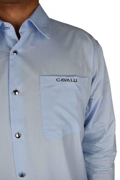 Roberto Cavalli Skjorta Blå - Image 3