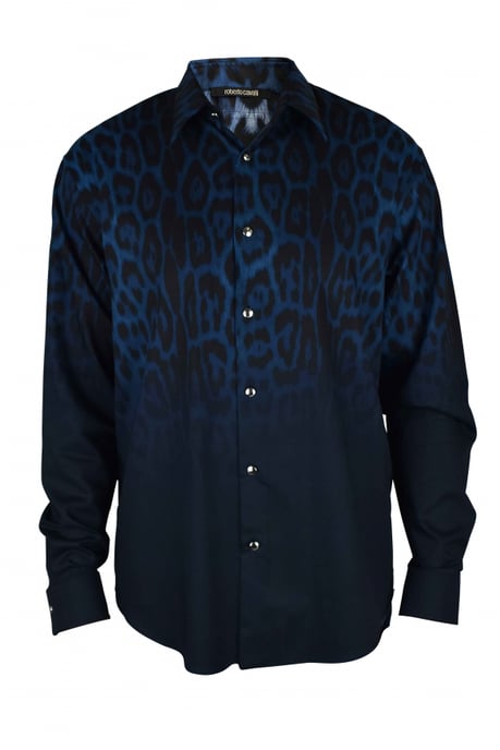 Roberto Cavalli Skjorta Blå - Image 1