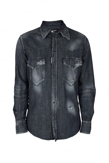 Dsquared2 Skjorta Svart - Image 1
