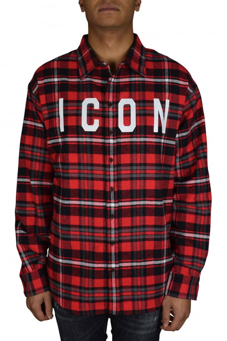 Dsquared2 Flanellen overhemd Rood - Image 2