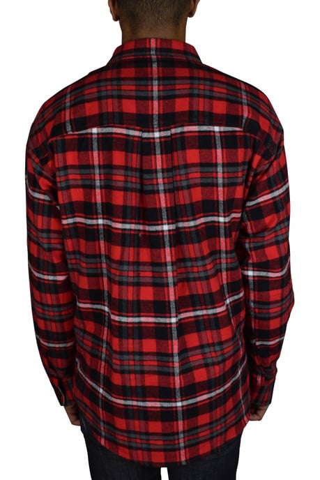 Dsquared2 Flanellen overhemd Rood - Image 3
