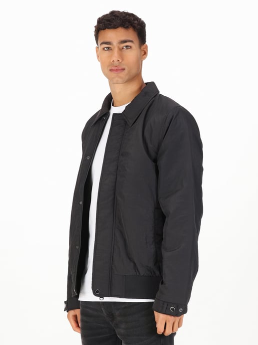 Luke 1977 Men's Portland Harrington Jacket in Black - Image 4
