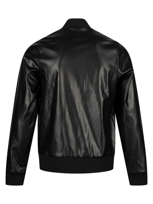 Luke 1977 Men's Tovey Debossed Bomber Jacket in Black - Image 5