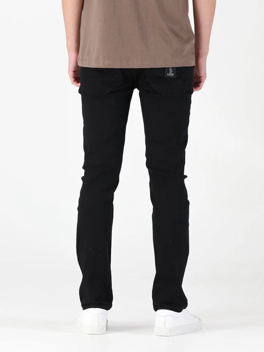 Luke 1977 Men's Dna Tapered Fit Jeans in Black - Image 4