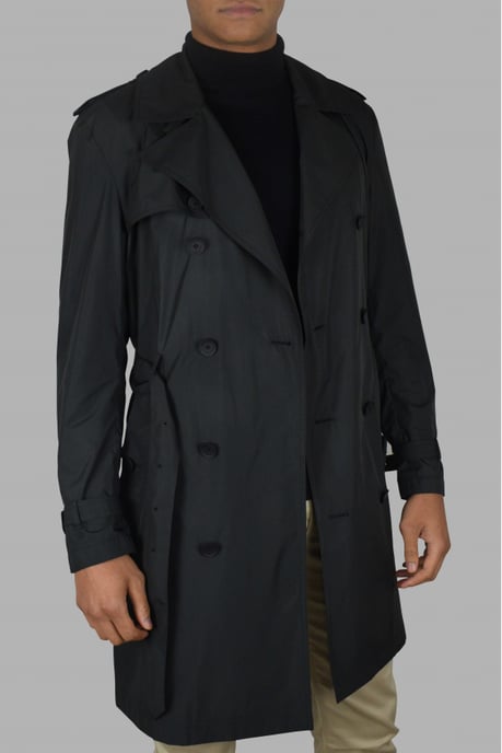 Valentino Garavani Trenchcoat Svart - Image 3