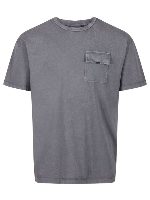 Luke 1977 Men's New Plonda Relaxed Fit T-Shirt in Grey - Image 2