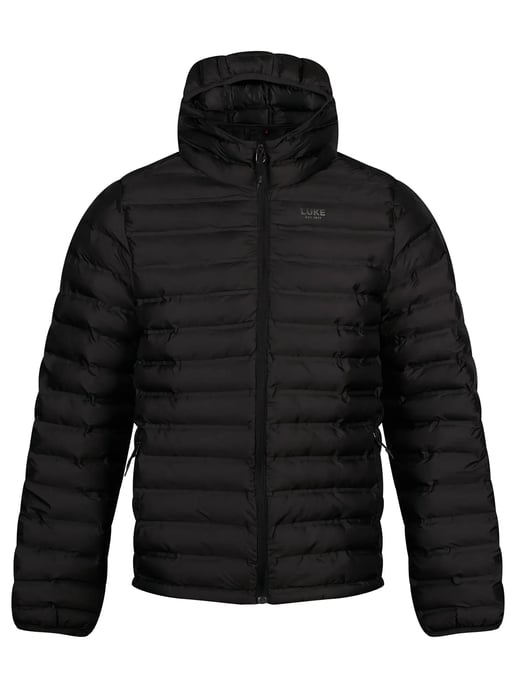 Luke 1977 Men's New Worldy Hooded Jacket in Black - Image 2