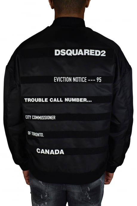 Dsquared2 Bomber jacket Black - Image 3