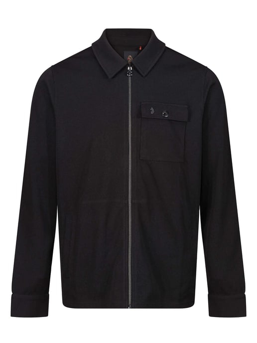 Luke 1977 Men's Concord Stretch Cord Textured Jacket in Black - Image 2