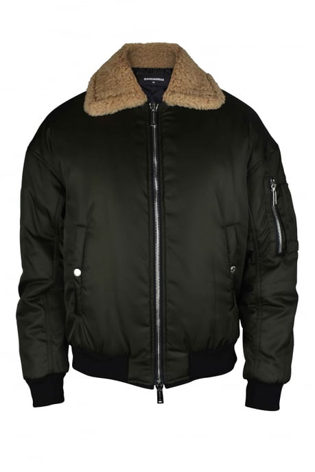 Dsquared2 Jas Kaki - Image 1