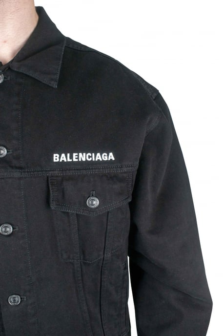 Balenciaga Denim jacket Black - Image 3
