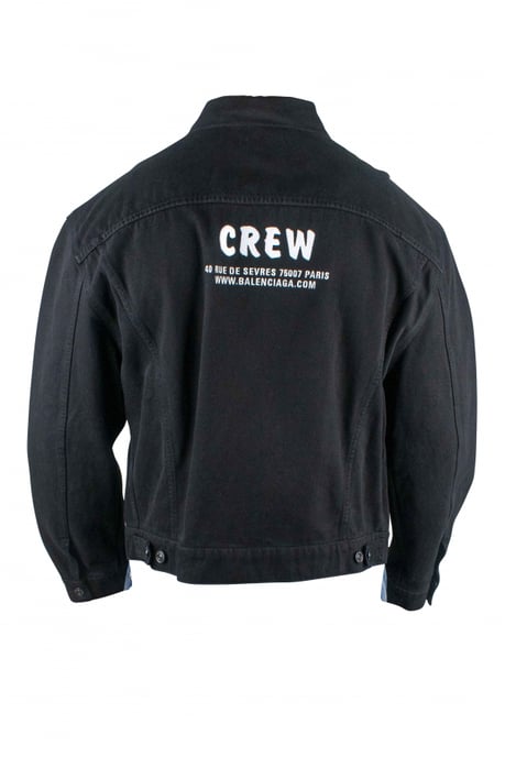 Balenciaga Denim jacket Black - Image 5
