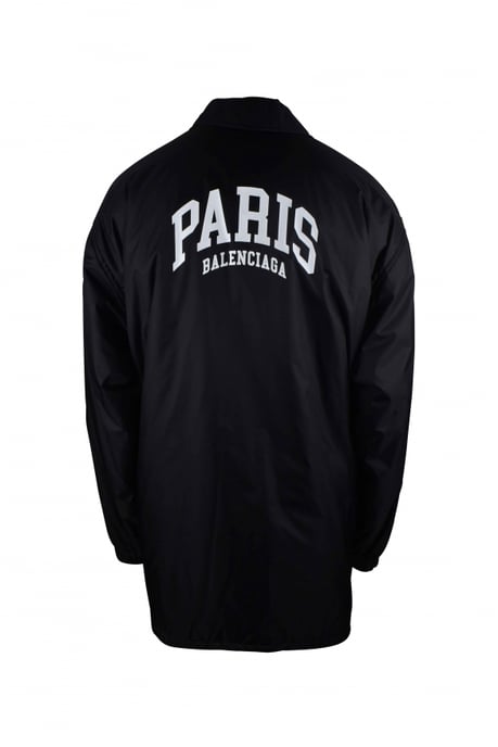 Balenciaga Waterdichte jas Zwart - Image 3