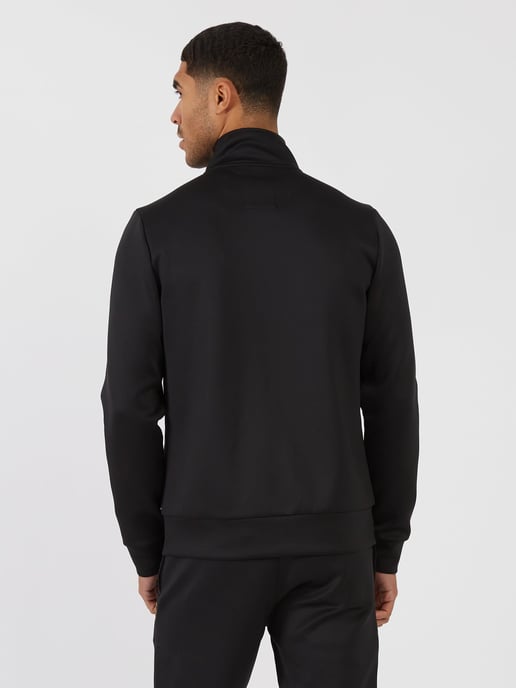Luke 1977 Men's Gabriel Zip Through Padded Jacket in Black - Image 4