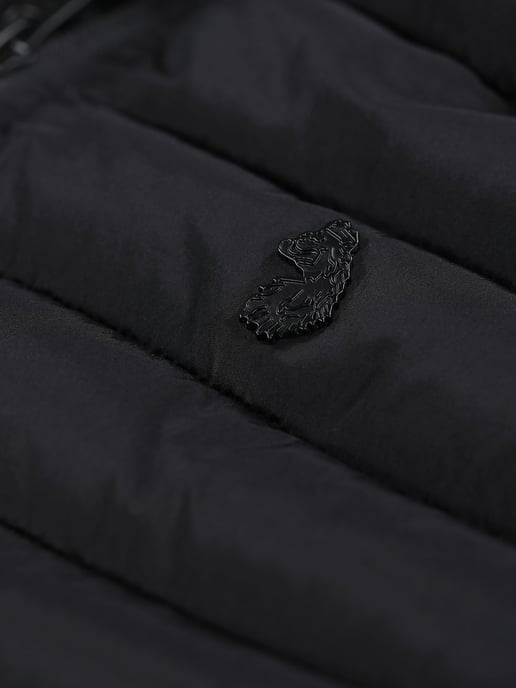 Luke 1977 Men's Gabriel Zip Through Padded Jacket in Black - Image 6