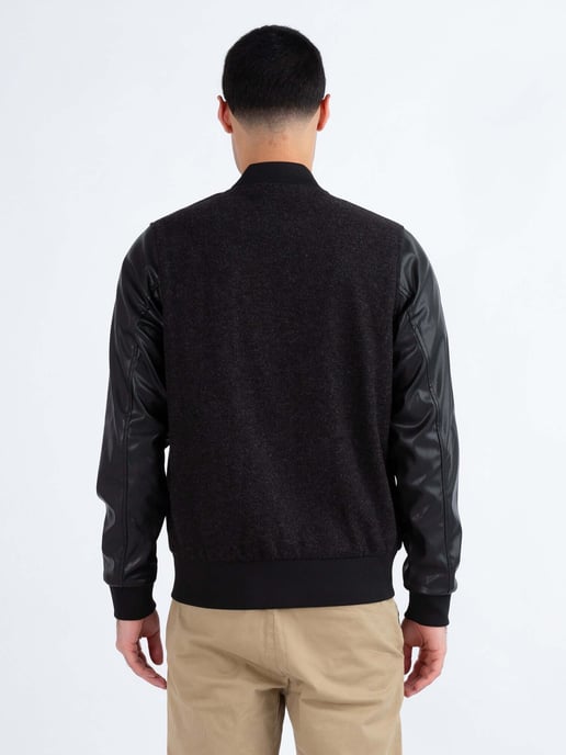 Luke 1977 Men's Governor Varsity Jacket in Grey - Image 5