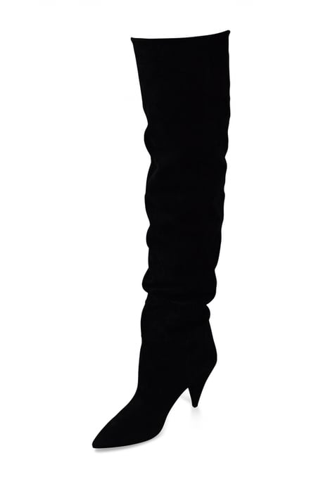 Saint Laurent Era 85 overknee laarzen Zwart - Image 5