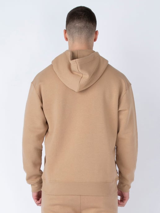 Luke 1977 Men's Grand Soft Cotton Relaxed Fit Overhead Hoodie in Brown - Image 4