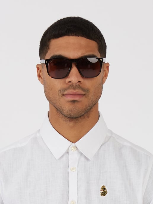 Luke 1977 Men's Newman 2 Sunglasses in Brown - Image 3