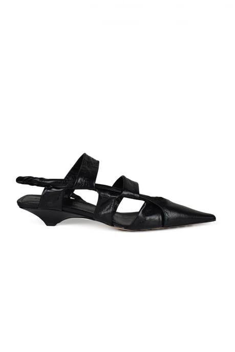 Bottega Veneta Sandalen BV Punt Zwart - Image 1
