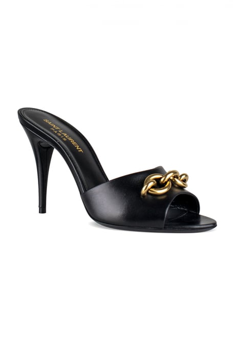 Saint Laurent Muiltjes Le Maillon Zwart - Image 2