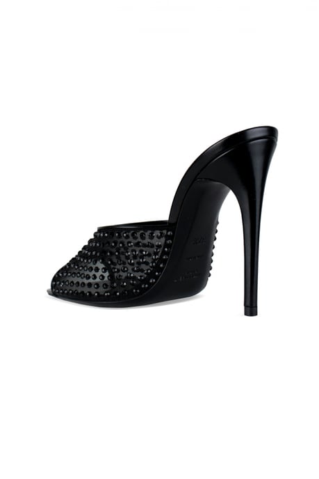Saint Laurent Blonde Muiltjes Zwart - Image 4