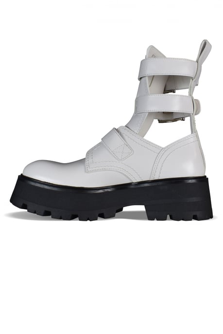 Alexander McQueen Rave gesplaarzen wit - Image 4