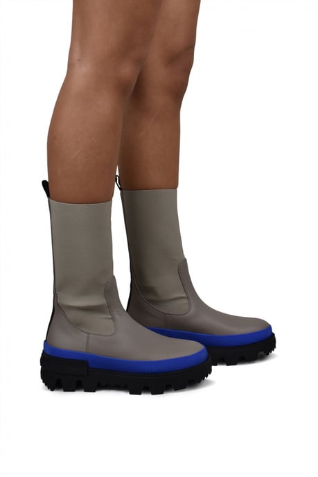 Moncler Chelsea Neue Laarzen Grijs - Image 2