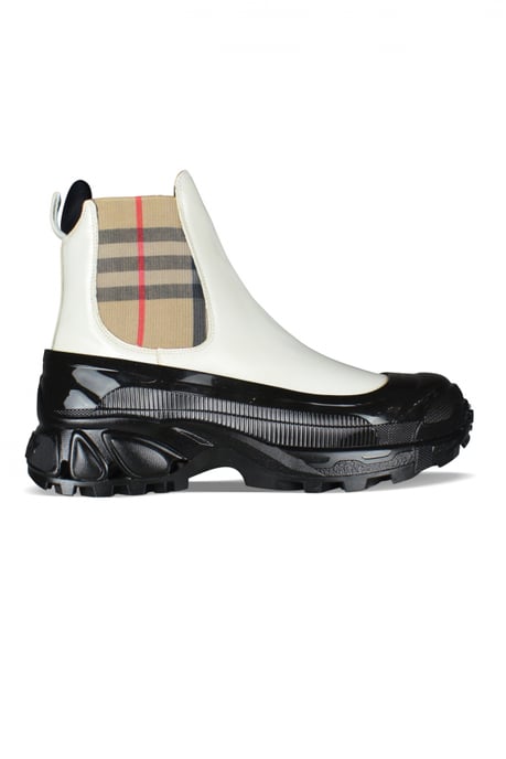 Burberry Chelsealaarzen Wit - Image 1