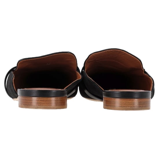Malone Souliers Flat Mules in Black Suede - Image 5