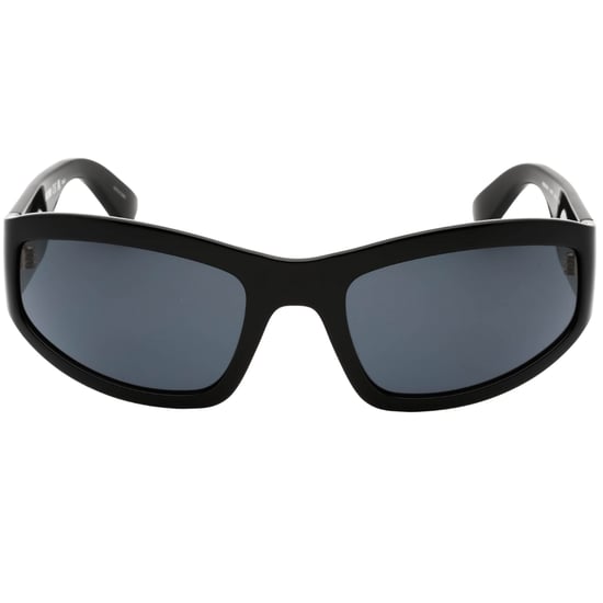 Moschino Grey Lens Bold Logo Svarta Solglasögon - Image 1