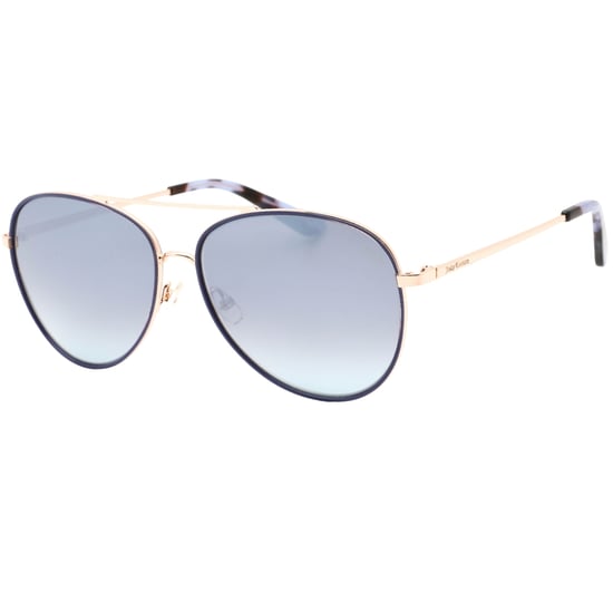 Juicy Couture Silver Lens Blue Detail Guld Solglasögon - Image 2