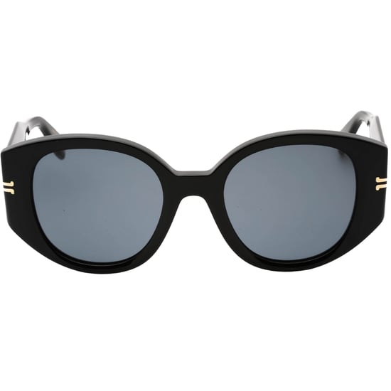 Marc Jacobs svarta solglasögon med rundad lins - Image 1