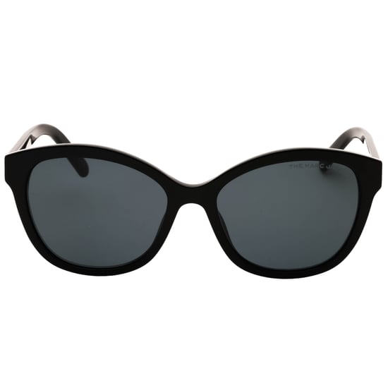 Marc Jacobs Grey Lens Gold Logo Black Sunglasses - Image 1