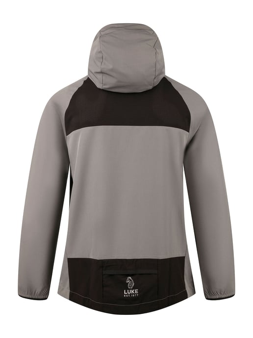 Luke 1977 Men's Brecon Performance Zip Through Jacket in Grey - Image 5