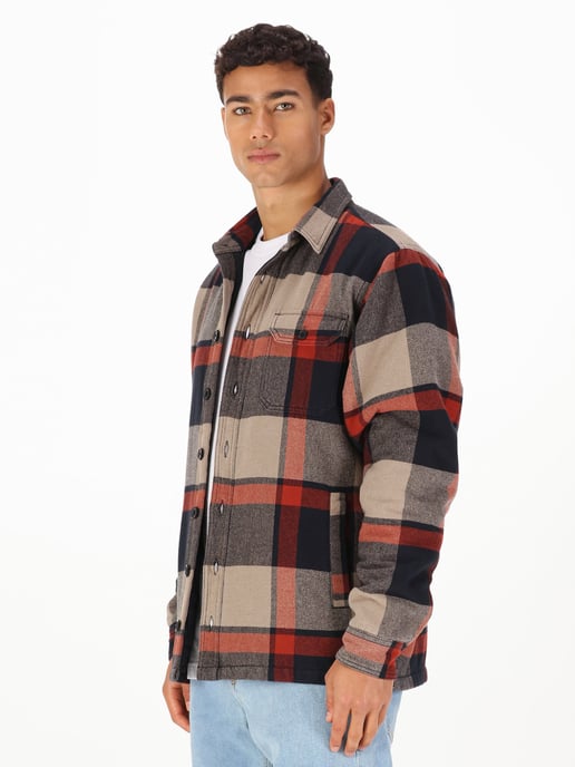 Luke 1977 Men's Bala 4000 Quilted Shacket in Red - Image 5