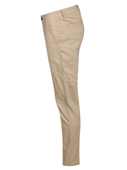 Luke 1977 Men's Alpa Tapered Slim Fit Chinos Trousers in Brown - Image 5