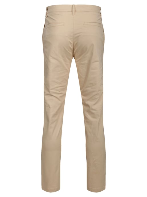 Luke 1977 Men's Alpa Tapered Slim Fit Chinos Trousers in Brown - Image 6