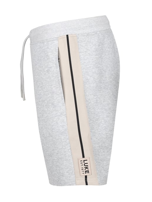 Luke 1977 Men's Kings Vintage Trim Sweat Shorts in Grey - Image 6