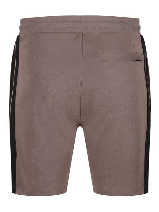 Luke 1977 Men's Kings Vintage Trim Sweat Shorts in Brown - Image 6