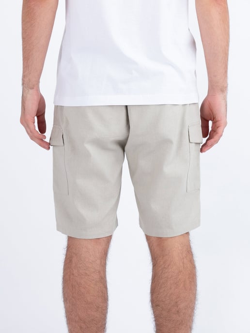 Luke 1977 Men's Den Bozza Cargo Shorts in Brown - Image 3