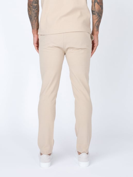 Luke 1977 Men's Mayon Textured Trousers in Brown - Image 4