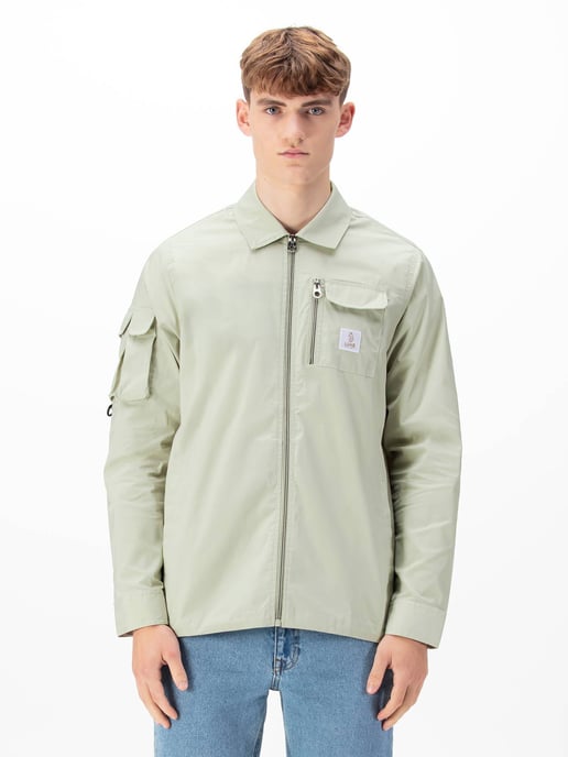 Luke 1977 Men's Vietnam Zip Through Jacket in Green - Image 1